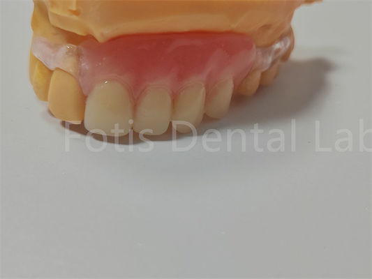 Certyfikacja FDA/ISO TCS Valplast Zęby elastyczne łatwe do czyszczenia, regulowane